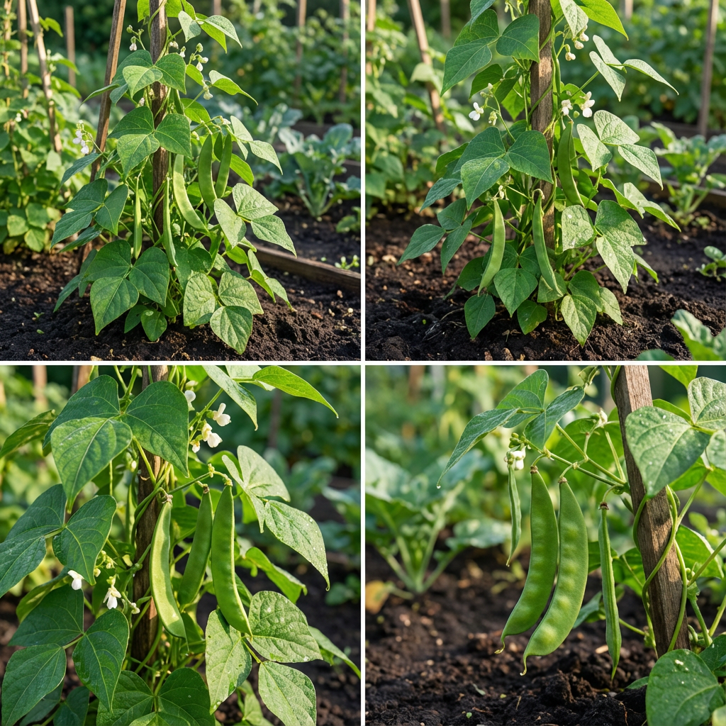 Green Sieve Bean Seeds for Easy Planting