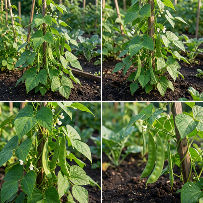 Green Sieve Bean Seeds for Easy Planting