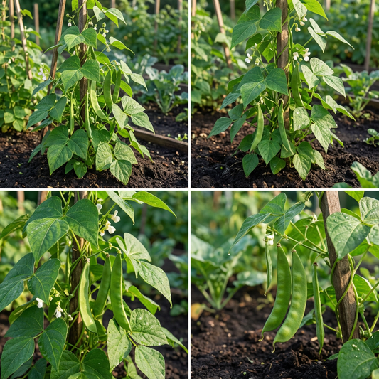 Green Sieve Bean Seeds for Easy Planting
