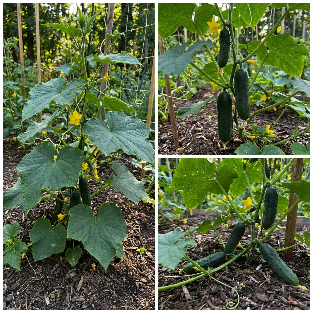 Dark Green Cucumber Seeds for Planting - Premium Vegetable Seeds