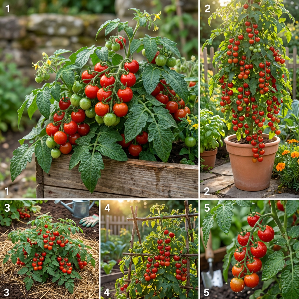 Red Tumbler Tomato Seeds for Planting