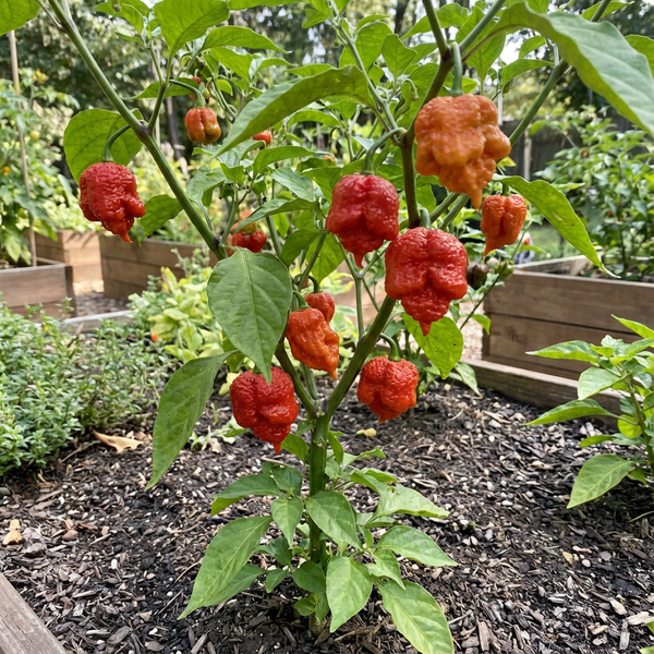 Carolina Reaper Chili Seeds For Planting Organic Garden Seeds – Pure Asia  Seeds