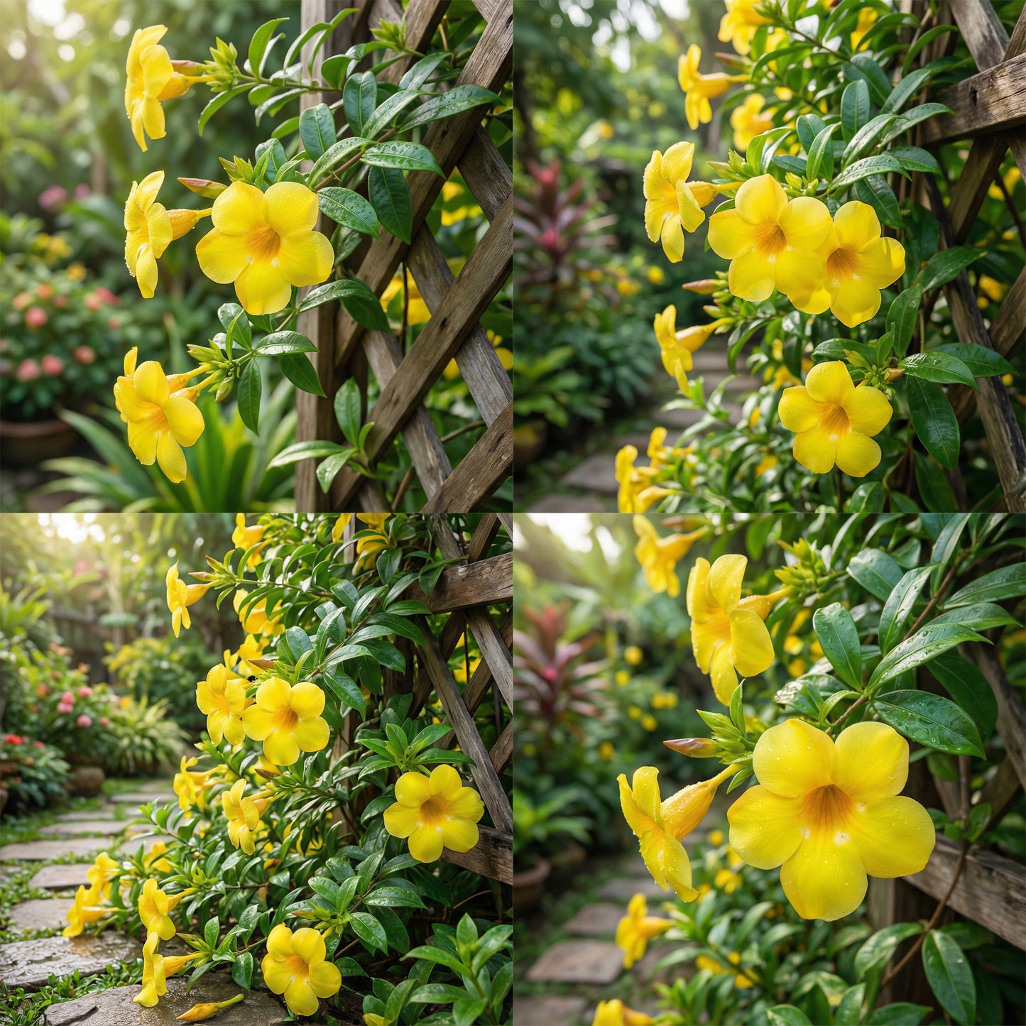 Yellow Allamanda Seeds for Planting  Perfect for Adding a Tropical Touch to Gardens and Green Spaces