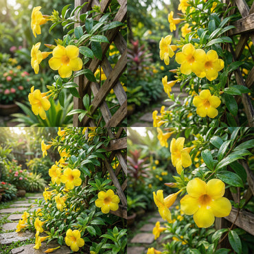 Yellow Allamanda Seeds for Planting  Perfect for Adding a Tropical Touch to Gardens and Green Spaces
