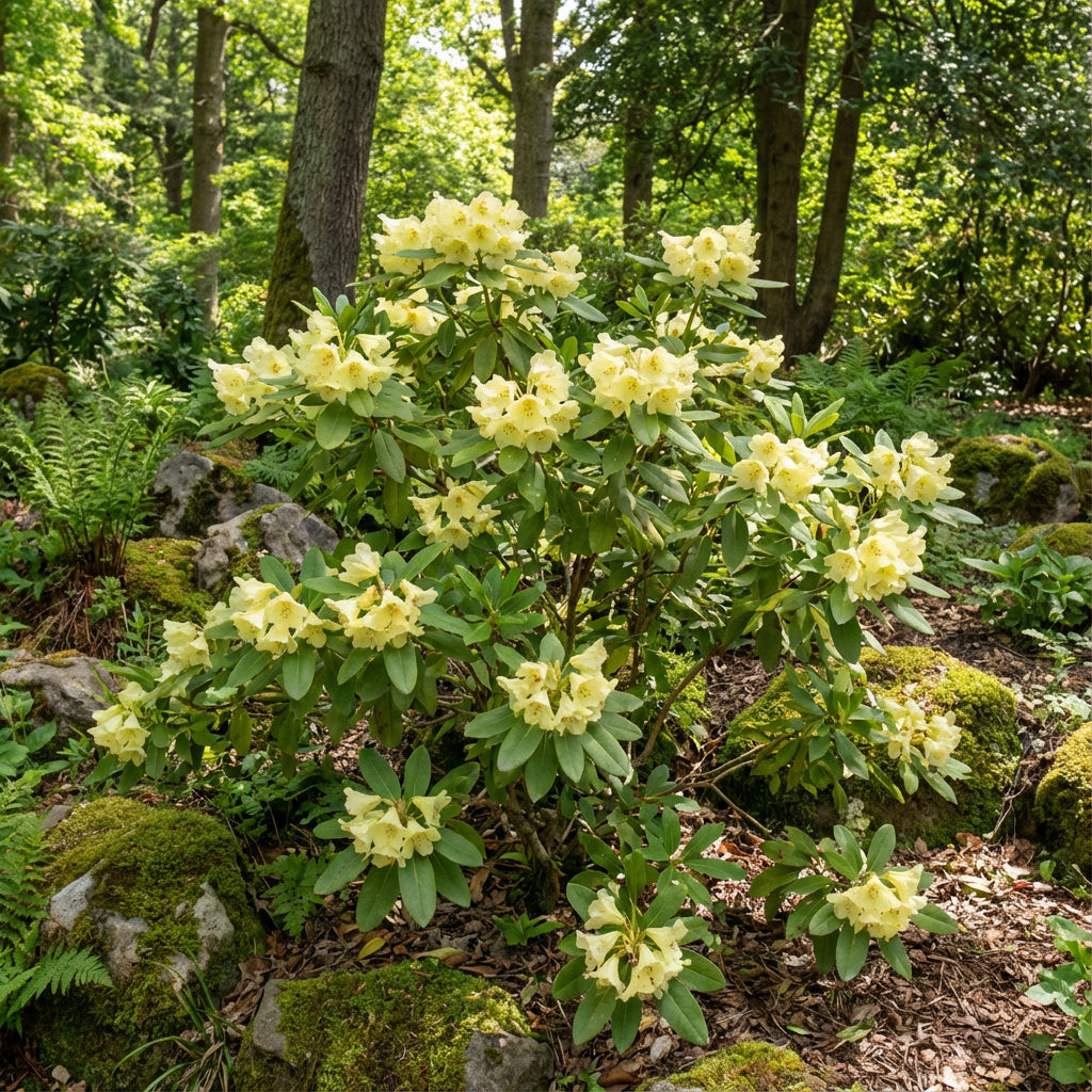 Yellow Rhododendron Campylocarpum Flower Seeds for Planting - Enhance Your Garden with Stunning Blooms