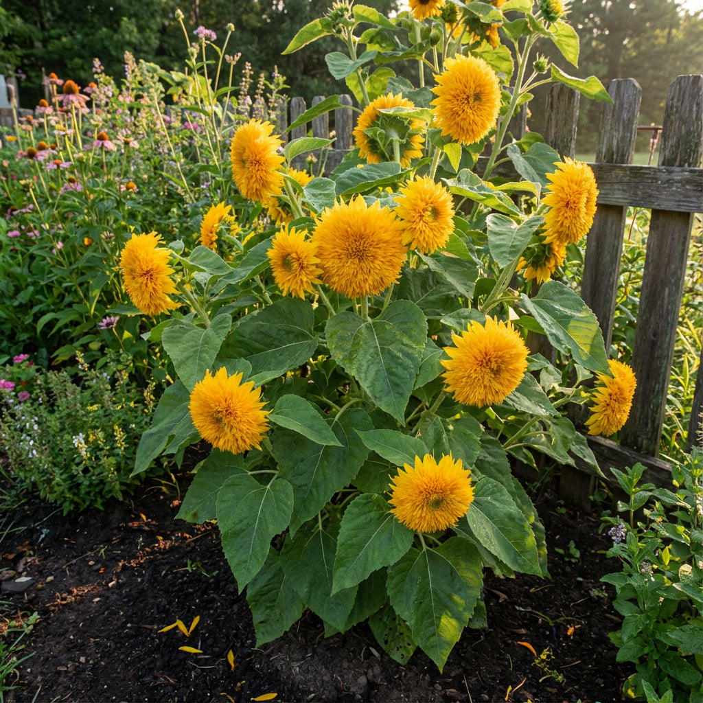 Yellow Teddy Sunflower Seeds - Easy Garden Planting