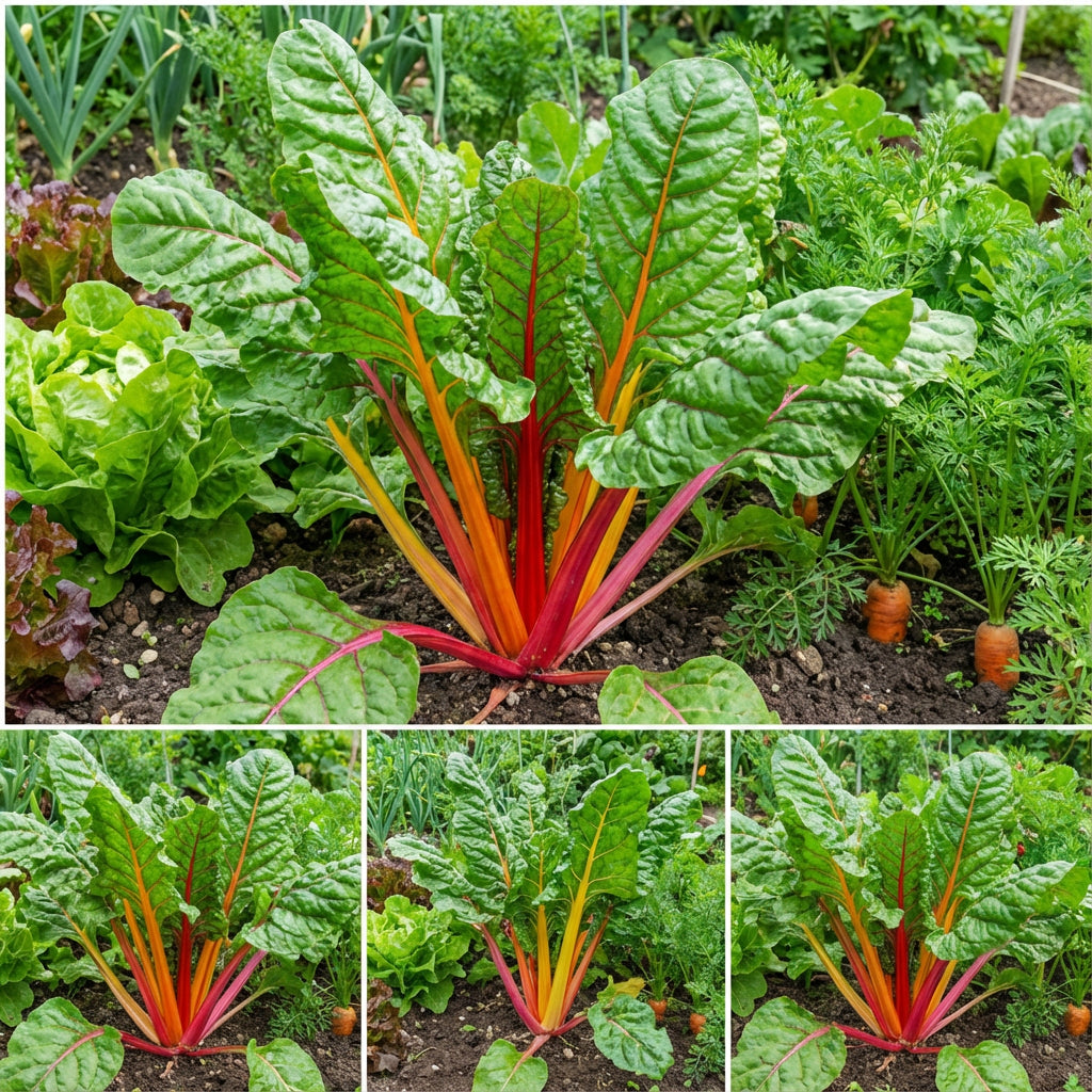 Rainbow Chard Vegetable Seeds for Easy Planting