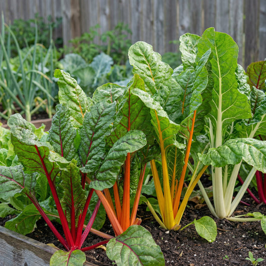 Rainbow Chard Vegetable Seeds for Easy Planting