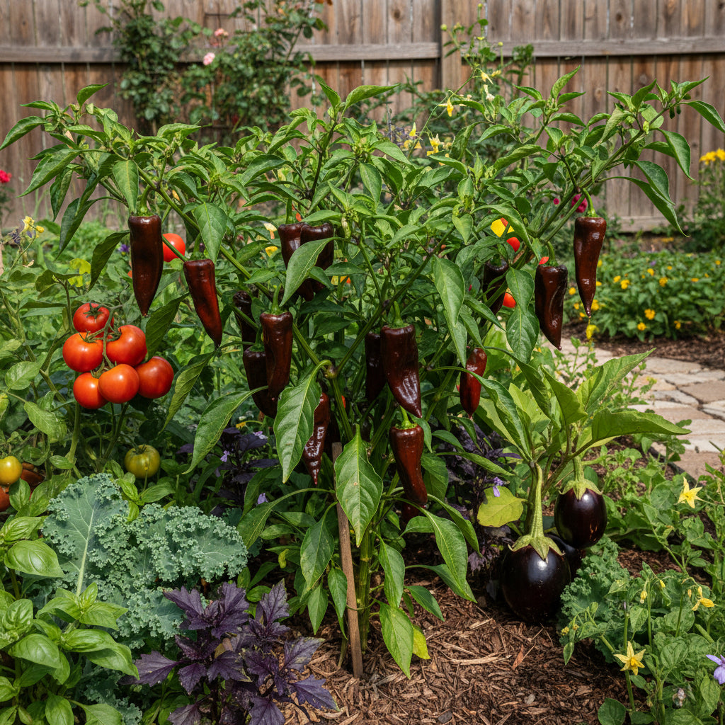 Aji Panca Chocolate Seeds for Planting - Vegetable Garden Seeds