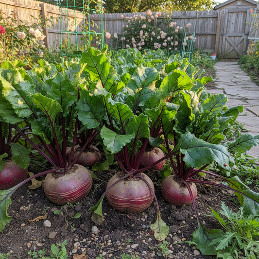 Red Chioggia Beet Seeds for Home Gardening