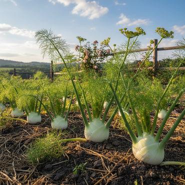 White Florence Fennel Vegetable Seeds for Planting