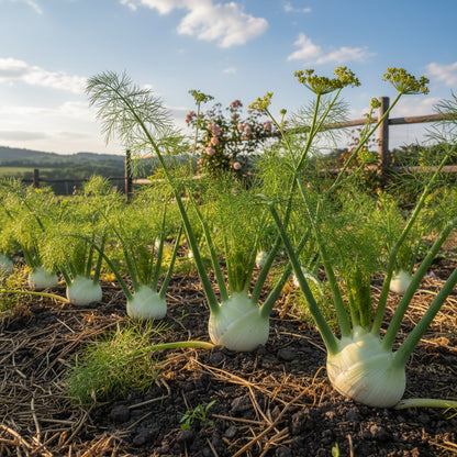 White Florence Fennel Vegetable Seeds for Planting