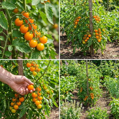 Sungold Tomato Planting Seeds - Grow Delicious Tomatoes