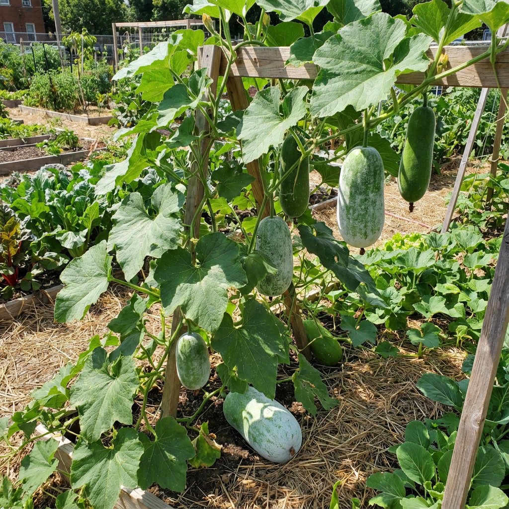 Winter Melon Wax Gourd Vegetable Seeds for Sweet Harvests - Seed for Thriving Growth and Delicious Produce in Your Garden