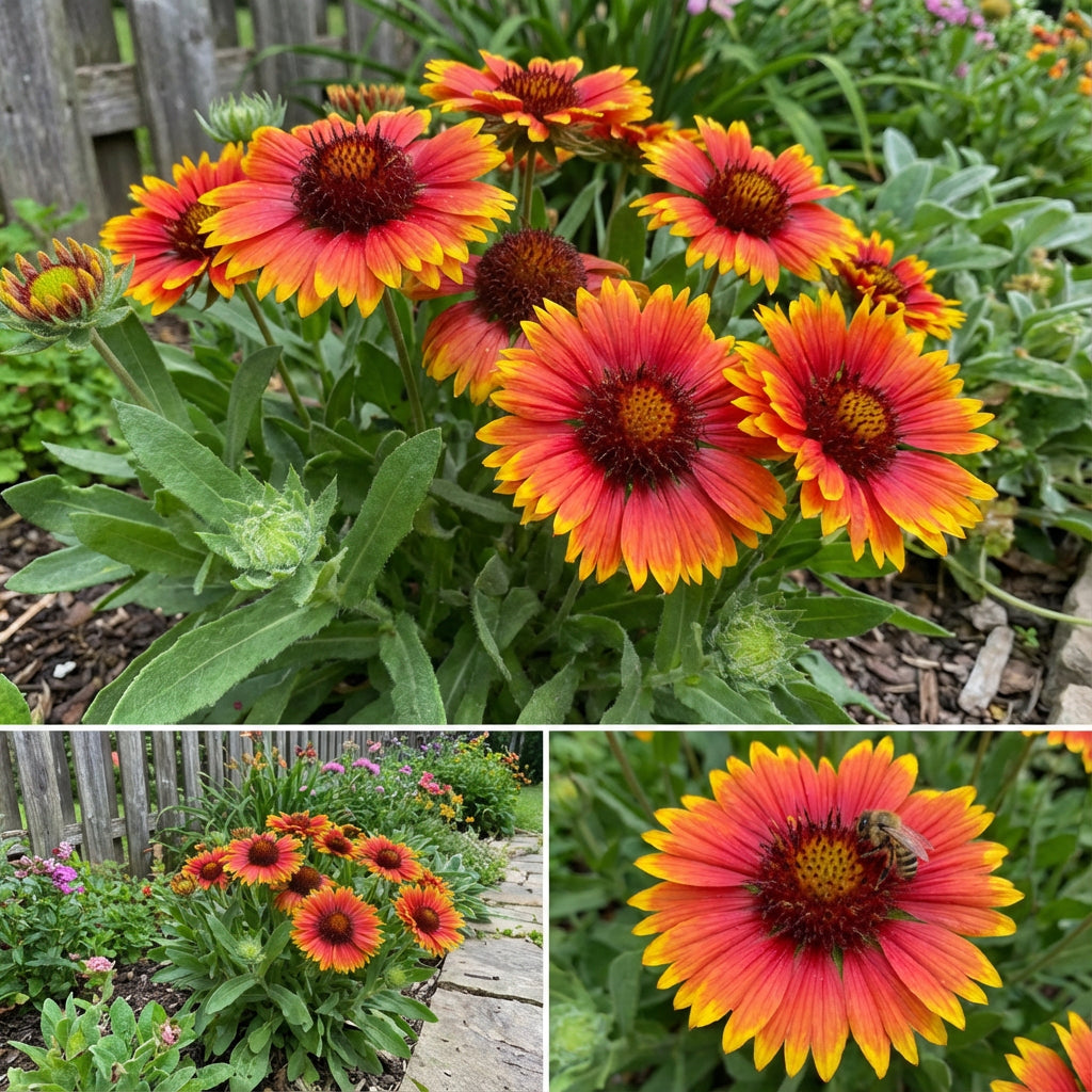 Mixed Blanket Sunflower Seeds for Planting - Vibrant Garden Blooms