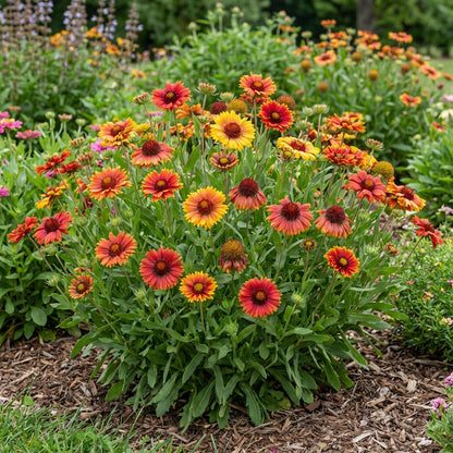 Mixed Blanket Sunflower Seeds for Planting - Vibrant Garden Blooms