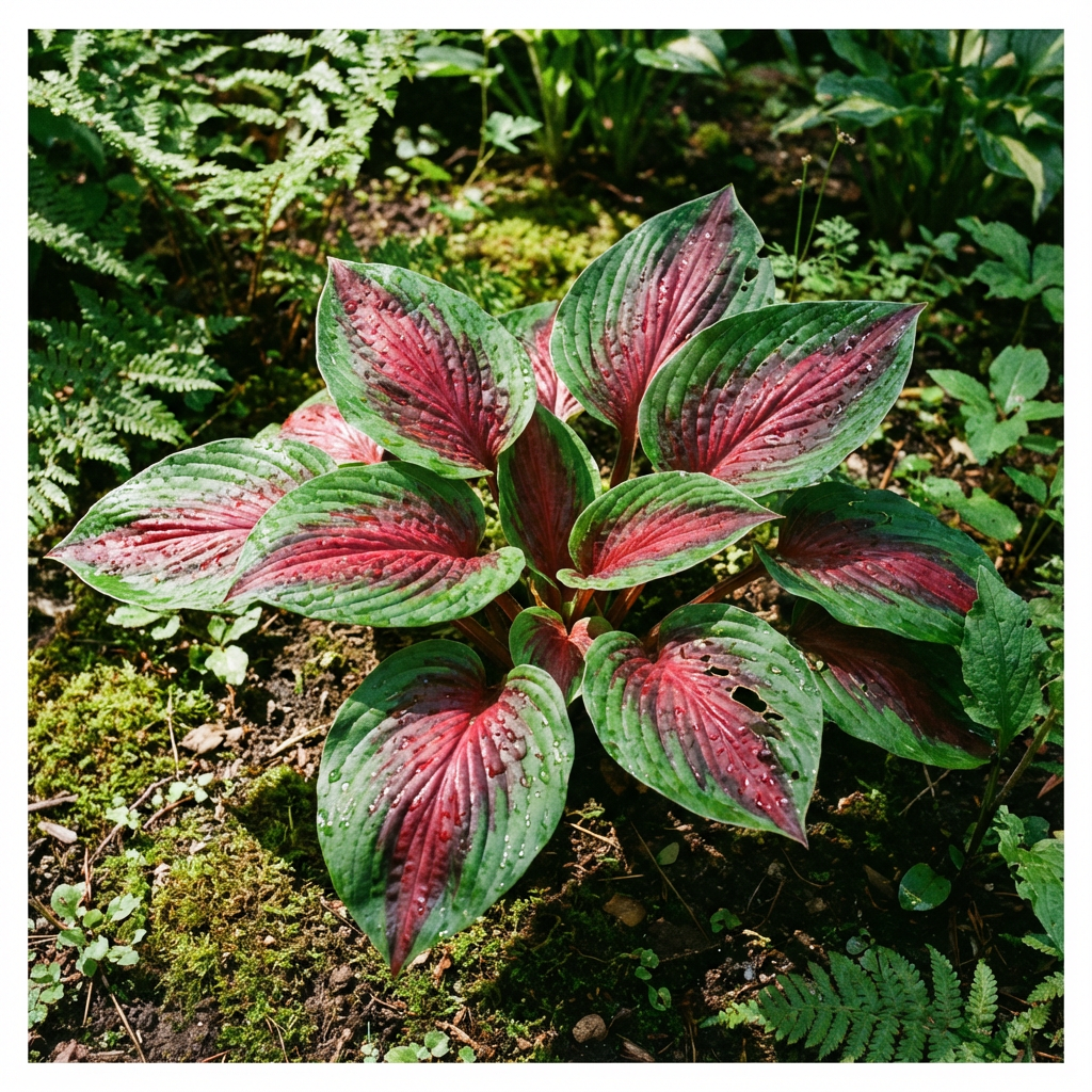 Hosta-Samen zum Pflanzen – Erbstück, Nicht-GVO, Mehrjährige Schattenpflanze, Hosta-Arten Laubsorten