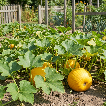 Yellow Pumpkin Vegetable Seeds for Easy Planting