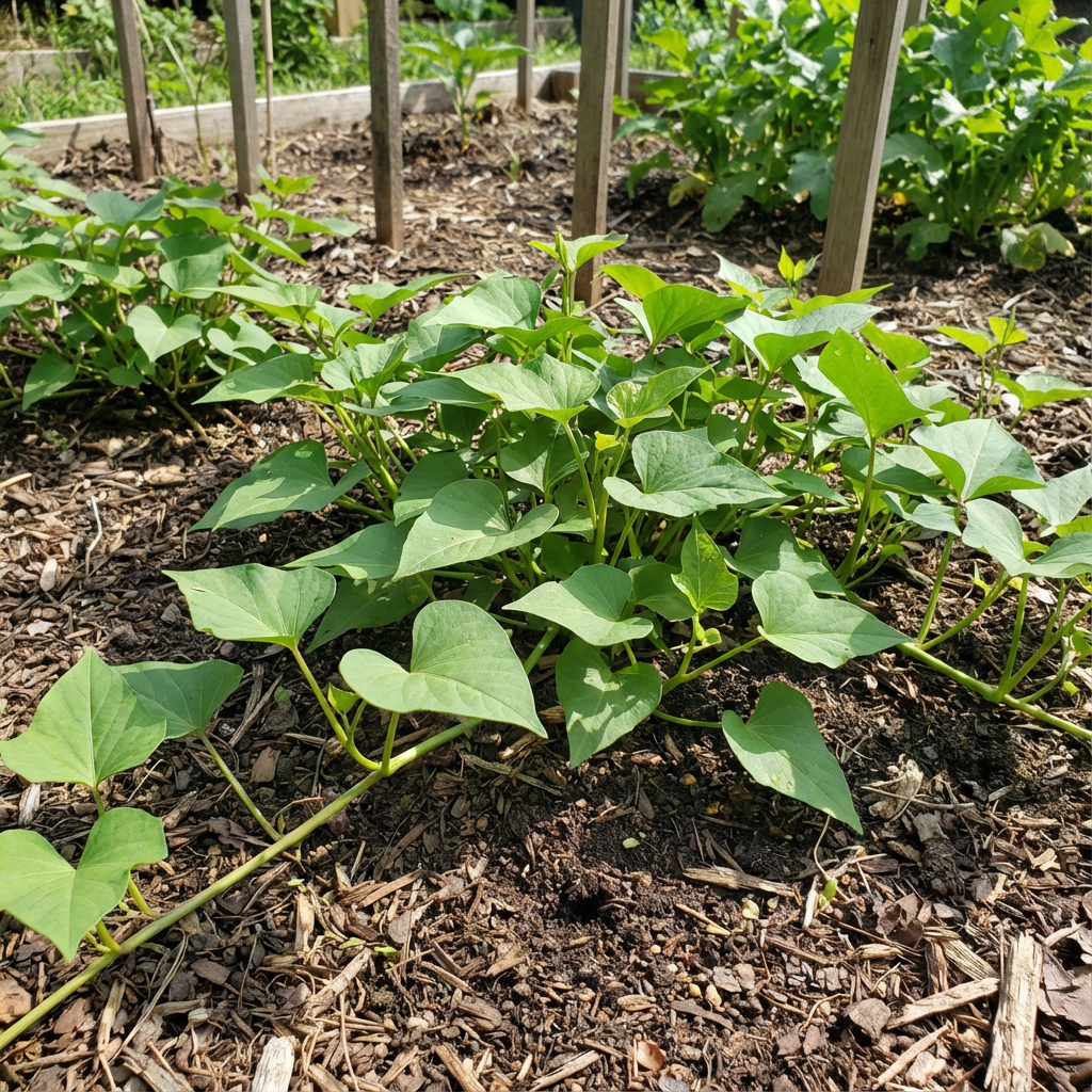 Sweet Potato Vegetable Seeds Planting Brown White