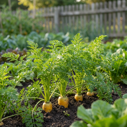 Yellow Carrot Planting Seeds Collection