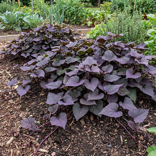Dark Purple Sweet Potato Seeds for Planting