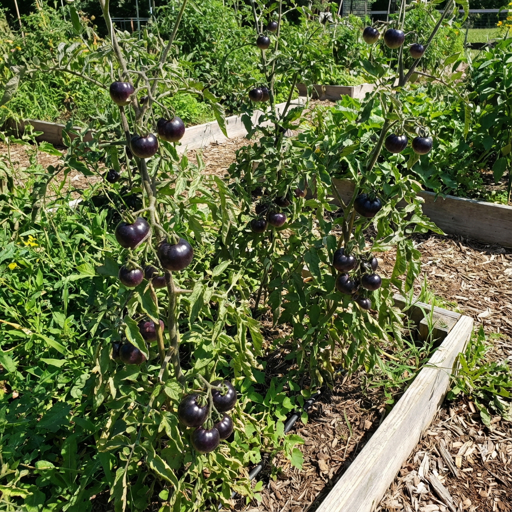 Violet Tomato Seeds for Easy Vegetable Planting