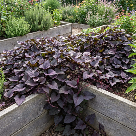 Dark Violet Sweet Potato Seeds for Planting