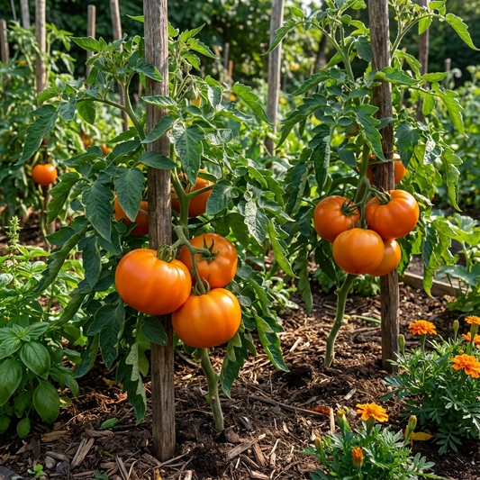 Dark Orange Giant Tomato Seeds - Ideal for Planting Your Vegetable Garden