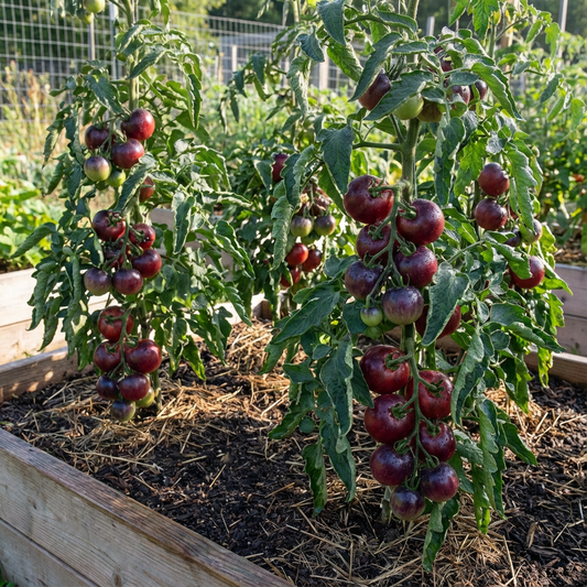 Dark Maroon Tomato Vegetable Seeds for Planting
