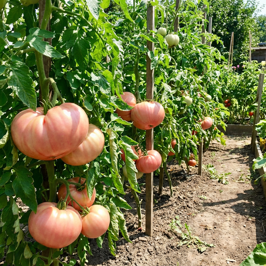 Pale Pink Big Huge Tomato Seeds for Planting