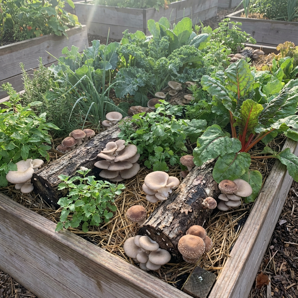 Mixed Mushroom Vegetable Seeds for Easy Planting