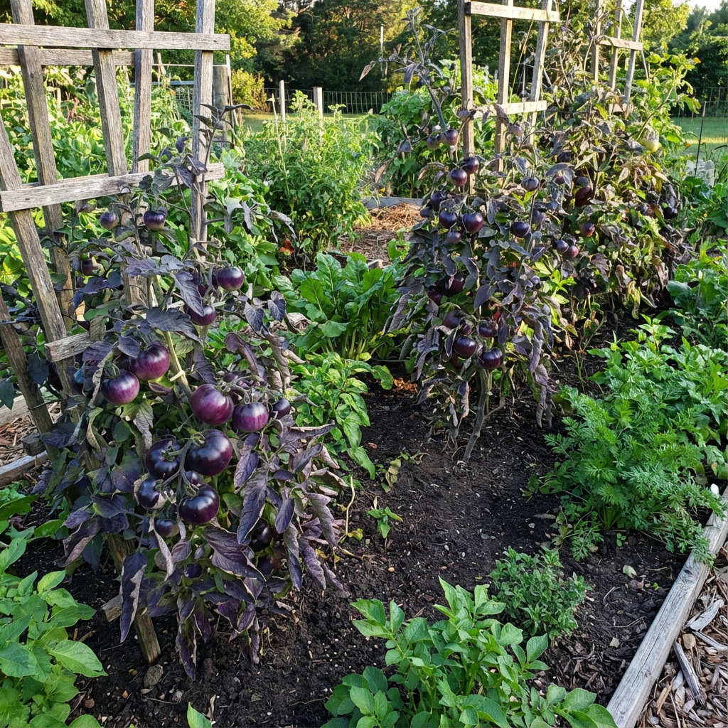 Violet Tomato Vegetable Seeds for Planting: Add Exotic Charm to Your Garden