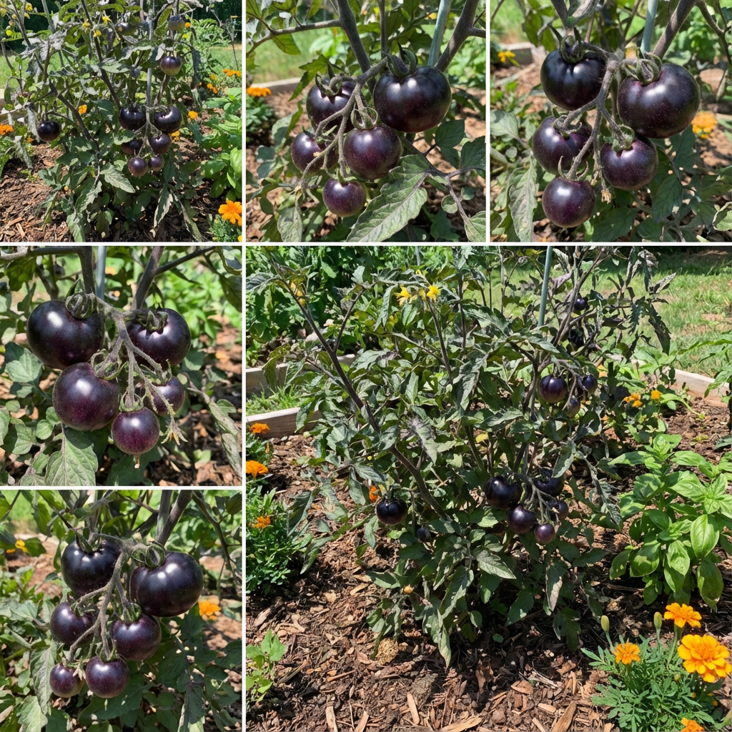 Violet Tomato Vegetable Seeds for Planting: Add Exotic Charm to Your Garden