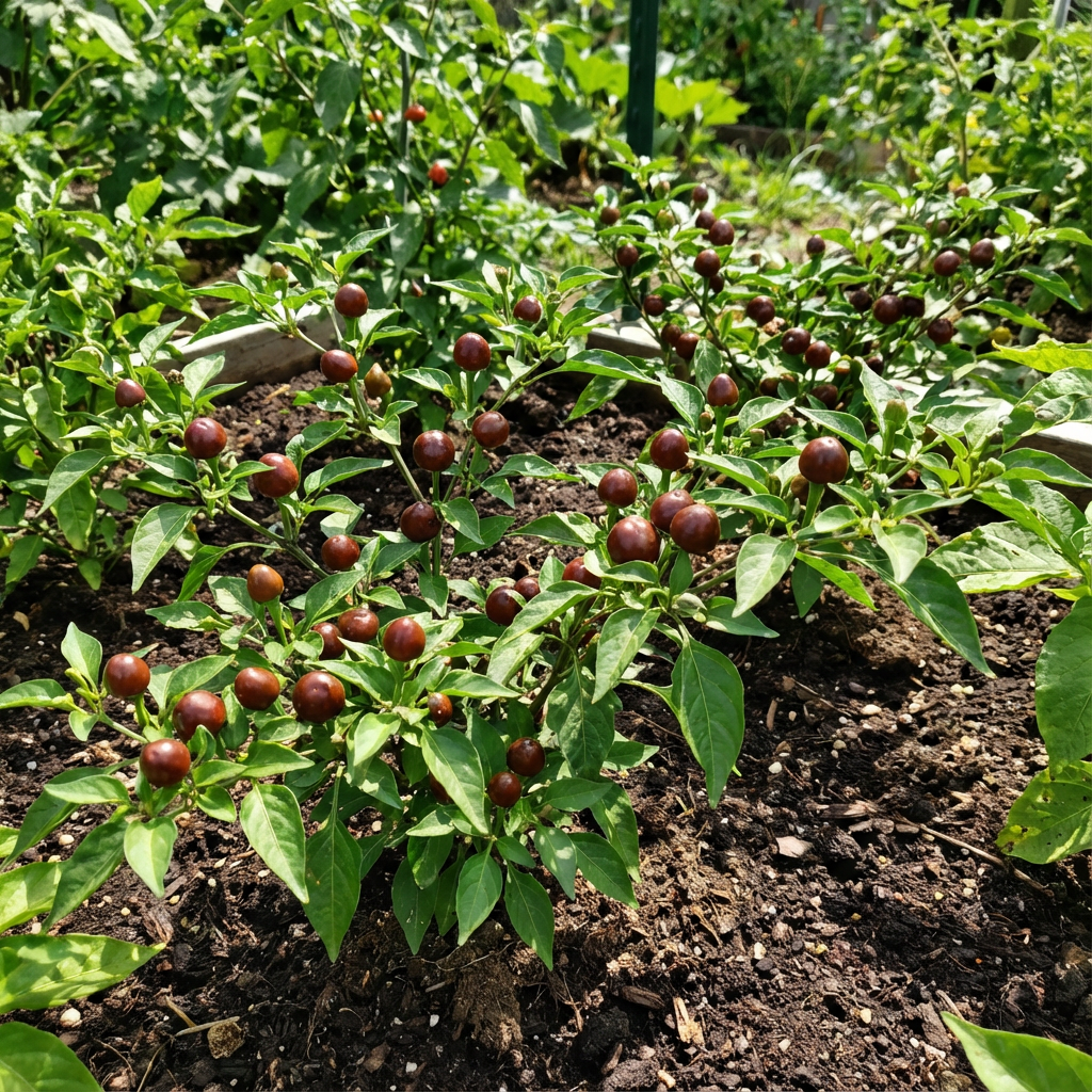 Chili Brazilian Maroon Seeds for Vibrant Gardens - Ideal for Planting