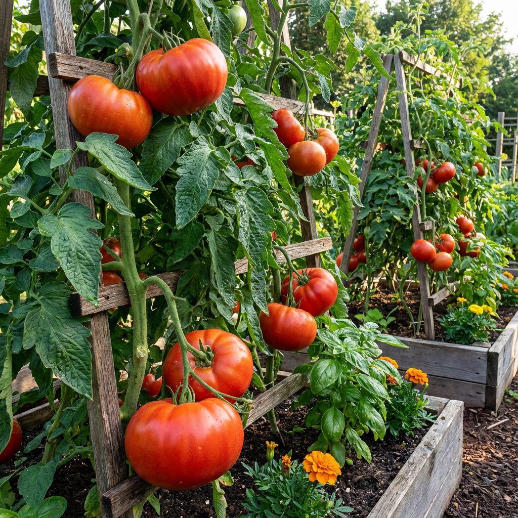 Big Huge Tomato Seeds for Planting Red - Grow Large Red Tomatoes