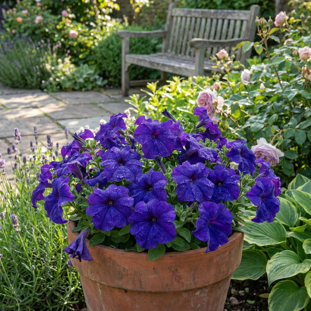 Blue Petunia Flower Seeds  Perfect for Planting
