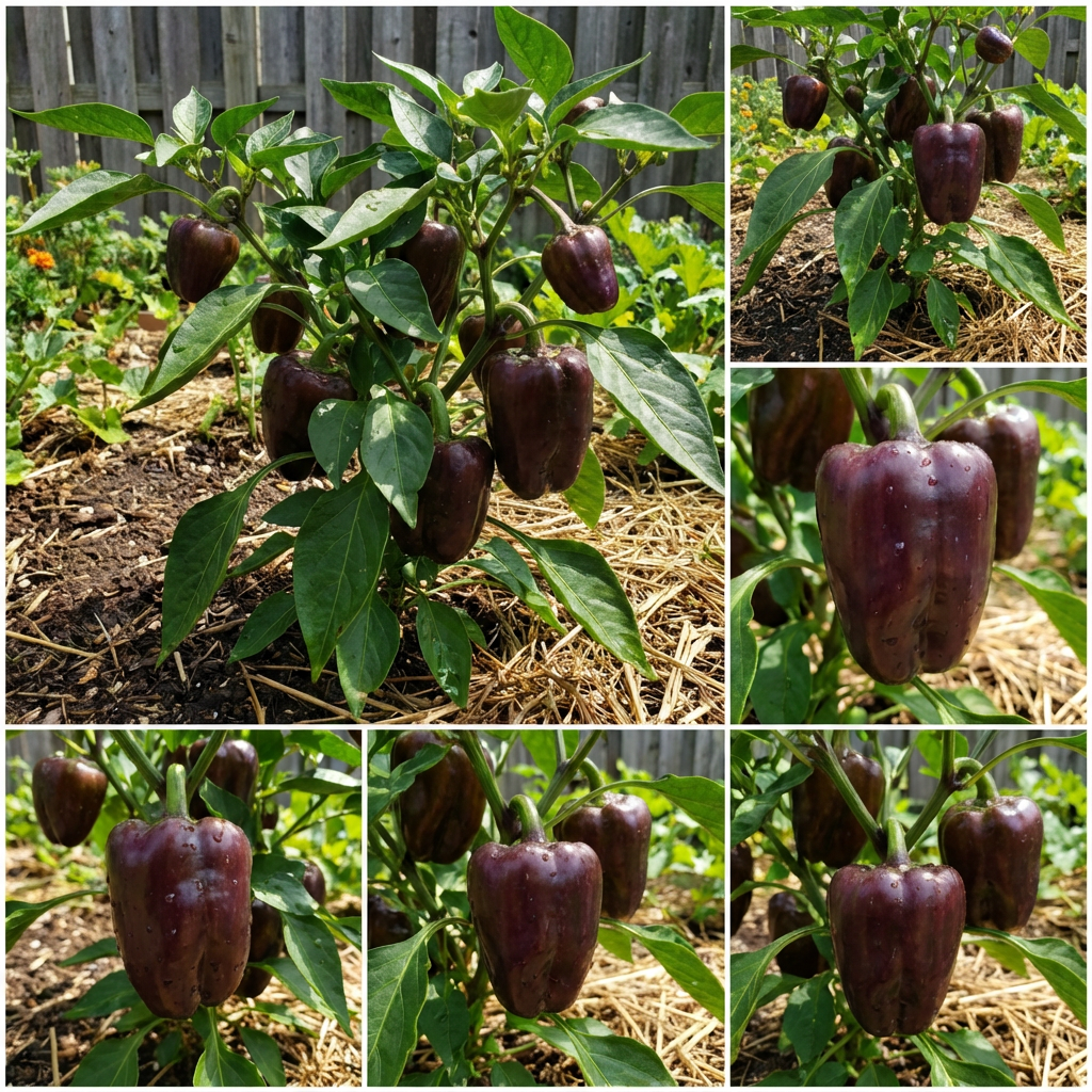 Chocolate Pepper Seeds for Easy Planting