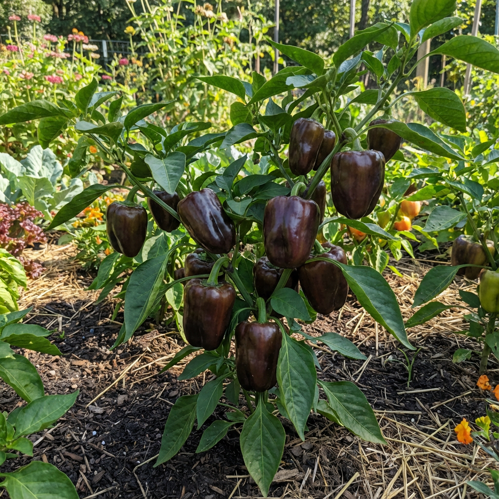 Chocolate Pepper Seeds for Easy Planting