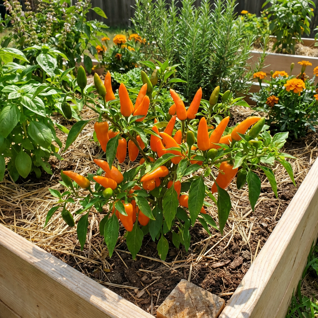 Orange Chili Vegetable Seeds for Planting