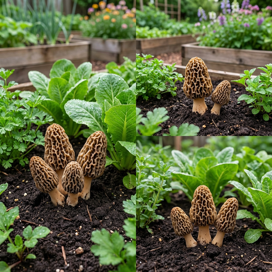 Morel Mushroom Seeds for Home Planting