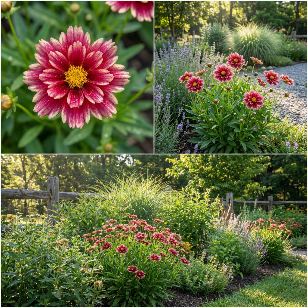 Coreopsis Seeds: Berry Chiffon Planting Pack