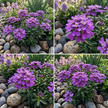 Violet Iberis Amara Flower Seeds for Easy Planting