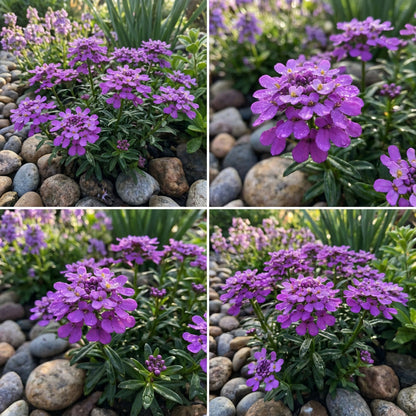 Violet Iberis Amara Flower Seeds for Easy Planting