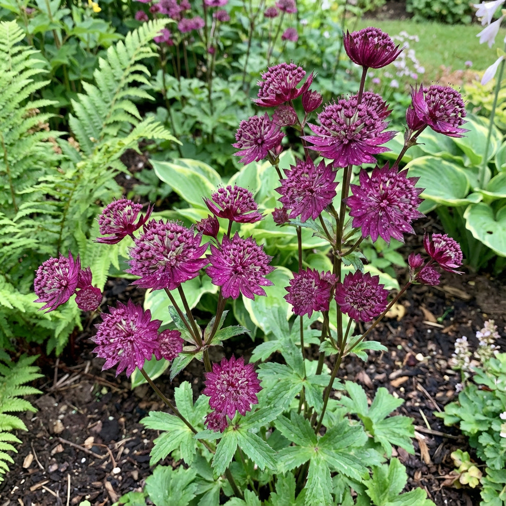 Astrantia Masterwort Purple Planting Seeds