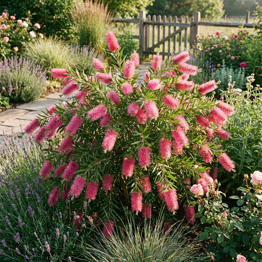 Pink Bottle Brush Flower Seeds for Planting: Vibrant & Eye-Catching Annuals