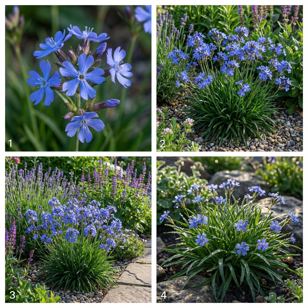 Viscaria Blue Flower Seeds for Planting