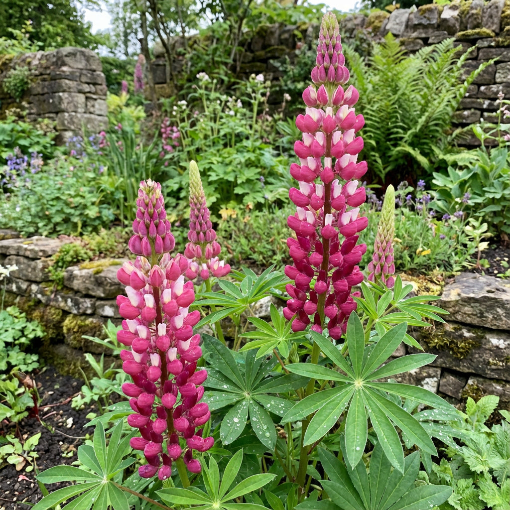 Lupine Pink Flower Seeds for Planting | Garden Bonsai Seeds