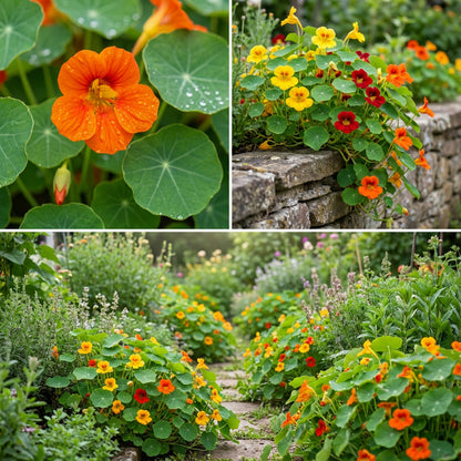 Nasturtium Flower Seeds for Easy Planting