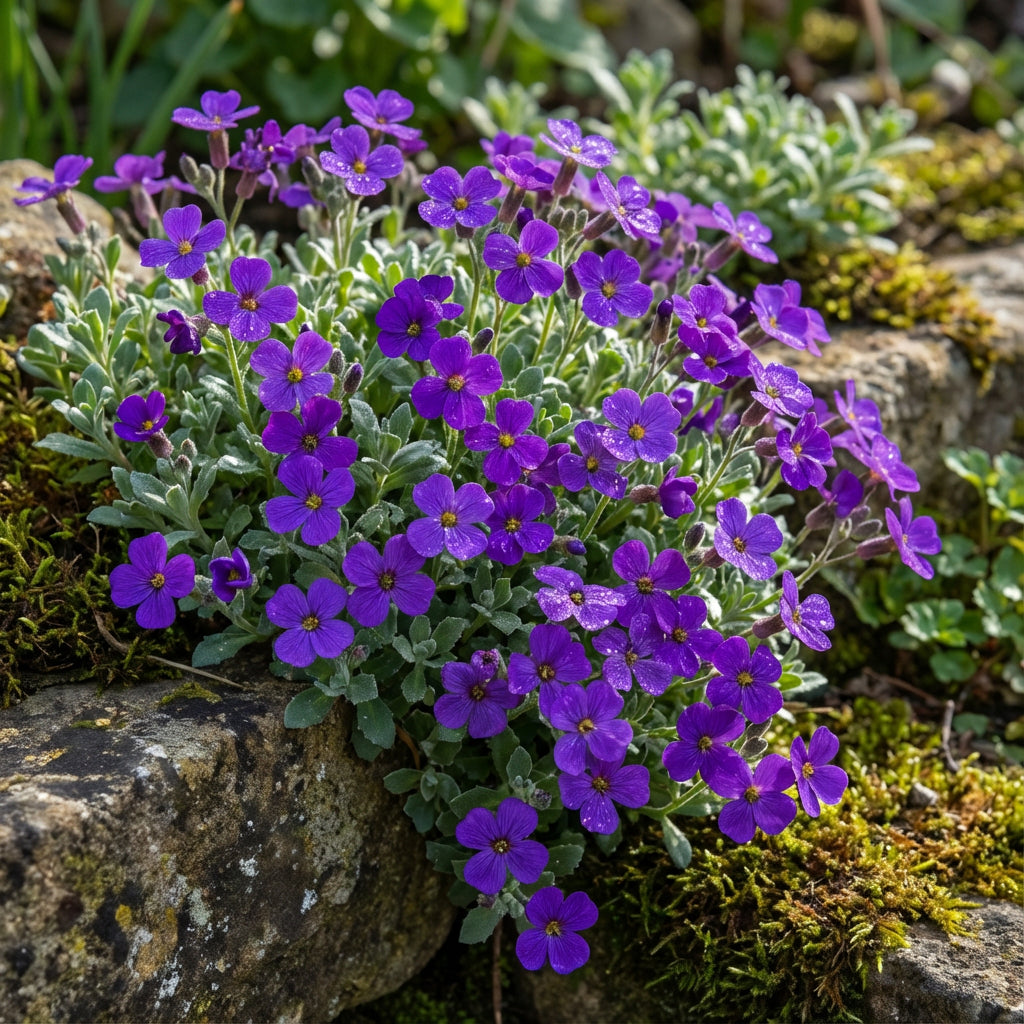 Aubrieta Cultorum Flower Seeds for Planting - Bold Violet Blooms for Elegant Gardens