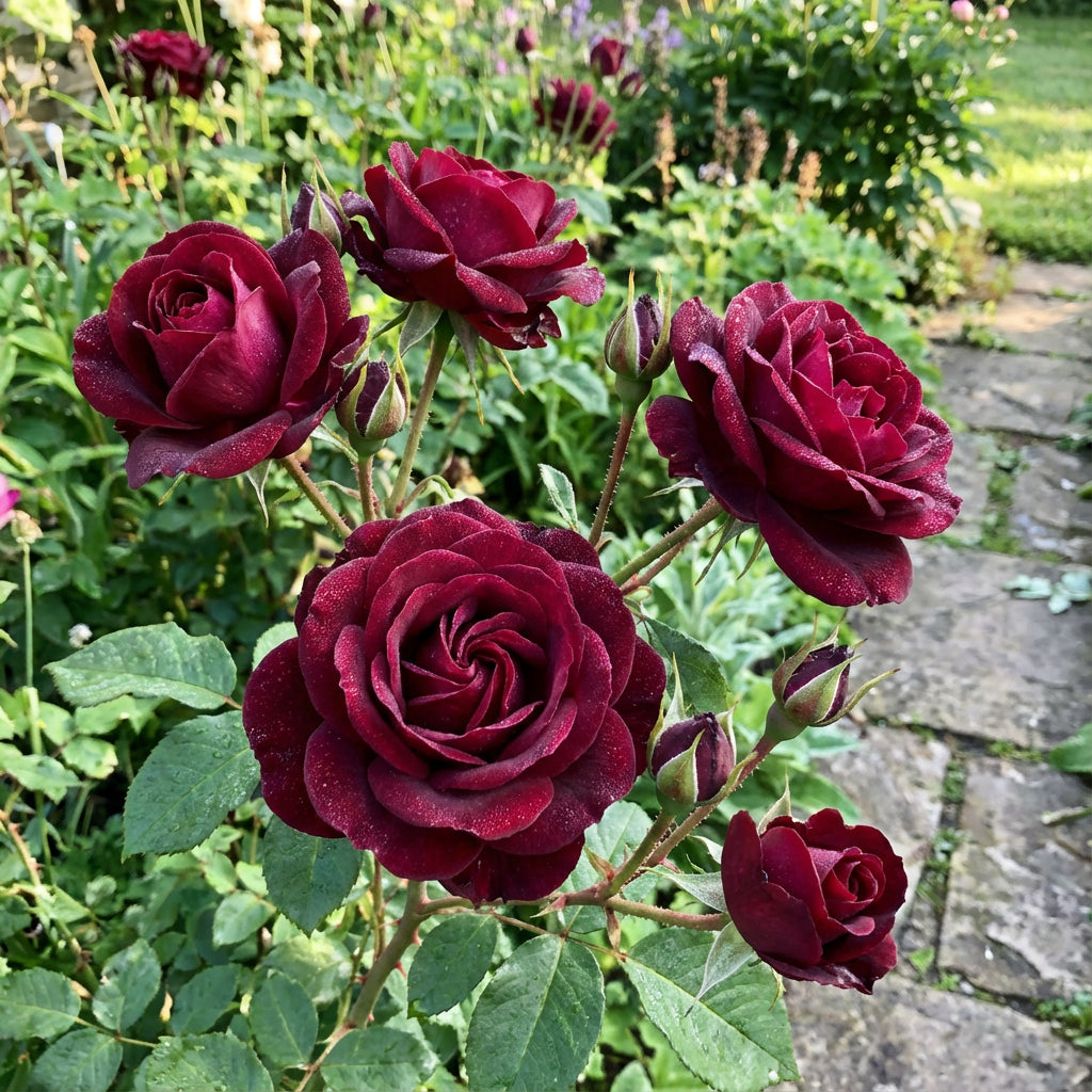 Samen der kastanienroten Rose zum Pflanzen – Ziehen Sie elegante, kräftige Rosen in Ihrem Garten heran